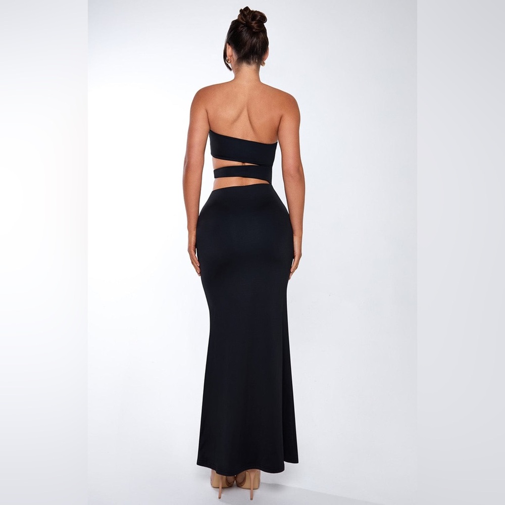 MILIA MAXI DRESS - BLACK - Picture 2 of 5